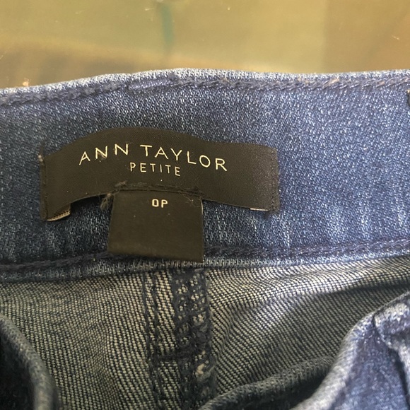 Ann Taylor blue jean skinny fit. Smoke free home ready to ship. Good condition. - Picture 2 of 3